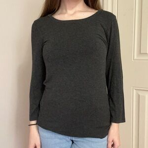 Cable & Gauge Dark Gray Top